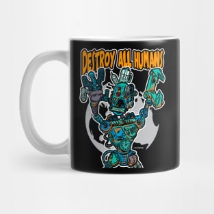 Destroy All Humans Robot Rampage Mug